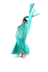 Orientalisk dans med slja