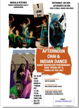 Indisk dans och eftermiddagste