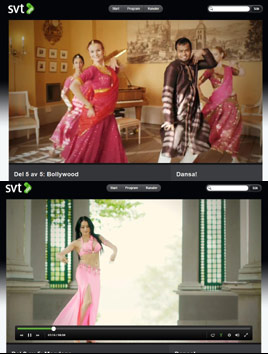 TV-program om Bollywooddans och magdans